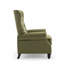 Buttoned Carmona Wingback Recliner Chair-1261970017