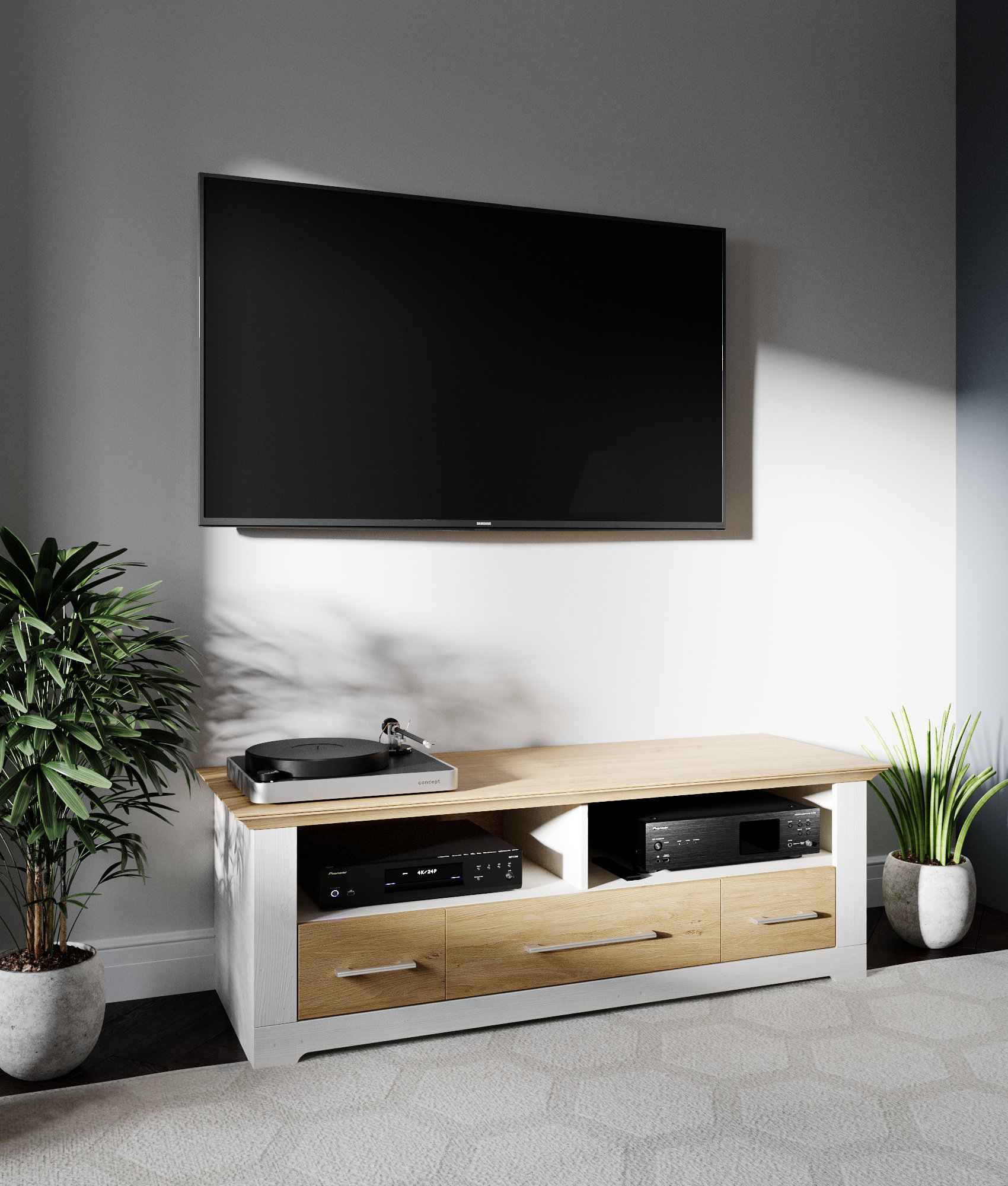 Red Barrel Studio TV Stand for TVs up to 50