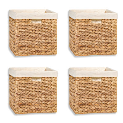 Ensemble de paniers pliables en osier
