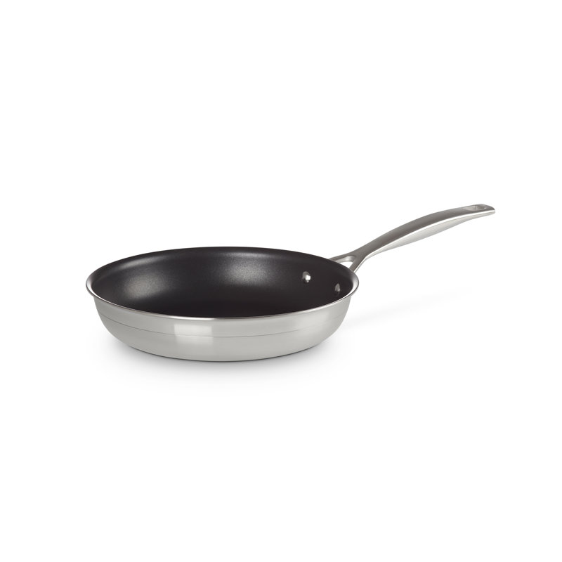 Le Creuset 3-Ply Stainless Steel Non-Stick Frying Pan, 24cm