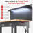 Workbenches for Garage Work Bench with Wheels 60 Inch Adjustable Rubber Wood Top Garage Workbench with Drawers, Pegboard, Power Outlets