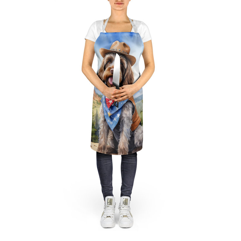 No Pattern Bib Apron