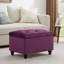 Repose-pieds rectangulaire avec rangement Dhiren-988260382