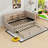Twin Upholstered Daybed with Trundle, Built-in Storage Shelves and USB-682762827