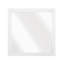 Miroir de coiffeuse Eby, finition bois blanc moderne, 40 x 40-126034598