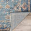 Tapis bleu frangé Mizic-533225710