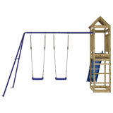 Gasaway Freeport Park 320cm W x 335cm D Outdoor Solid Wood Playhouse