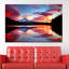«Sunrise on the Lake» par Darren White, art mural sur toile-675208883