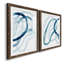 Lazuli I - ensemble de 2 reproductions d'art sur papier encadré-506607933-506607934