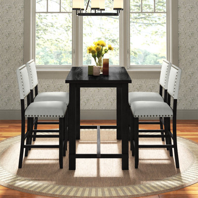 Ailey 4 - Person Counter Height Dining Set