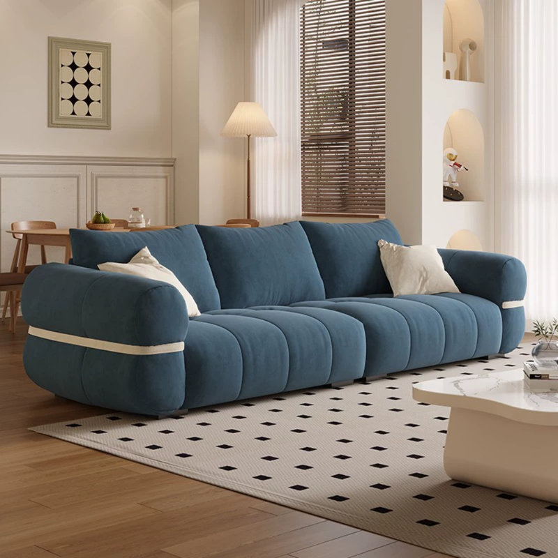 Canapé en tissu simple Creative, H 31,5 po x l 114,2 po x P 39,4 po, Île Seymour Nord, Galapagos