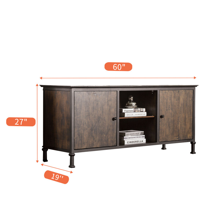 60" Width 2-Door TV Stand