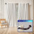 Aariel Steel Adjustable 1'' Single Curtain Rod-19324272-19324269