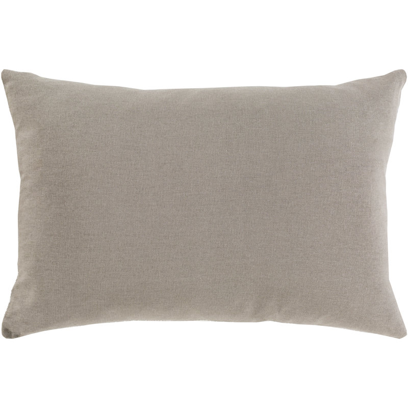 Cotton Pillow Cover, Taupe, Poly