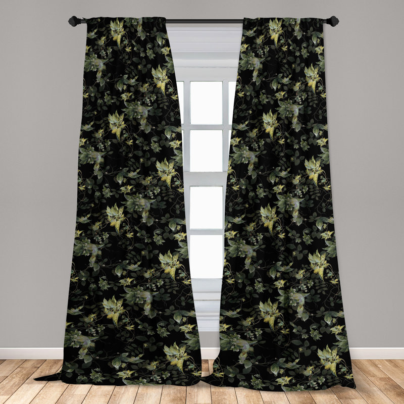 Semi Sheer Curtain Pair, 84" W x 63" H