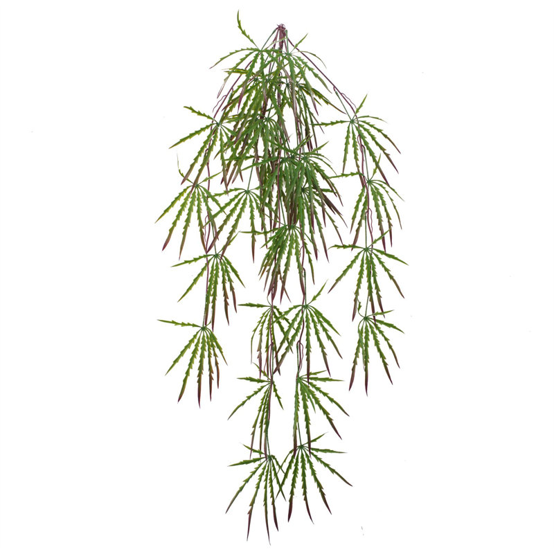 Artificial Realistic Foliage Hanging Acer Fern Plant.