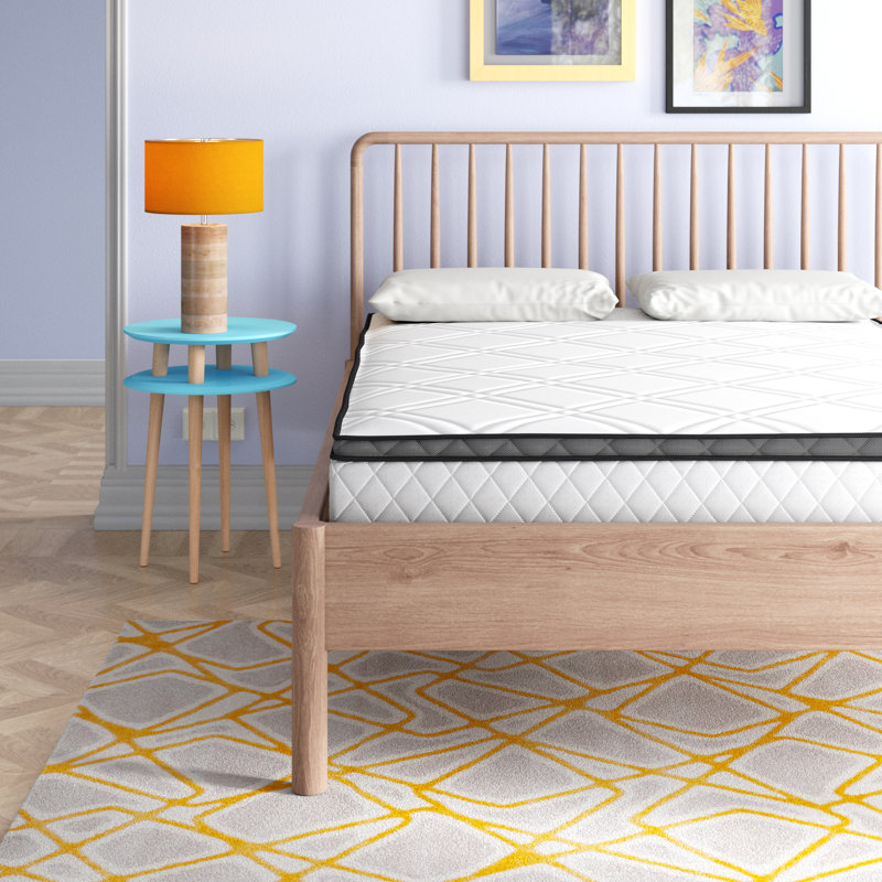 Blue Elephant Pillow Top Open Coil Mattress, Double (4'6)