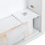 Ensemble de table de ferme pliable et deux bancs 8 pi x 40 po Dejon-873113440-873113445