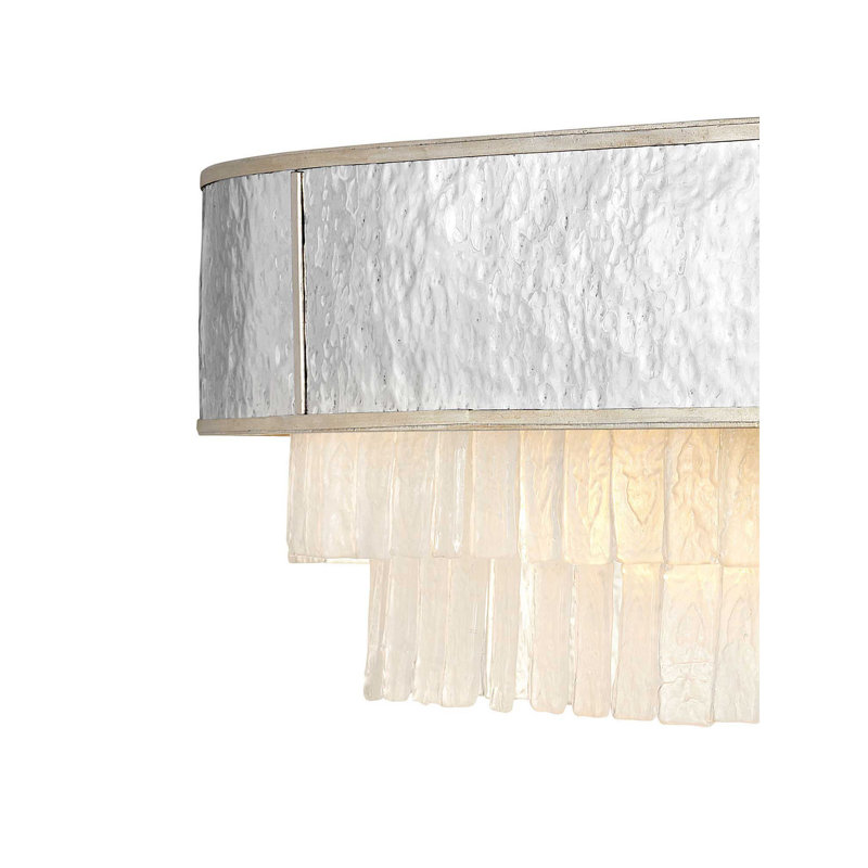 Reverie 10 - Light Unique / Statement Drum Chandelier