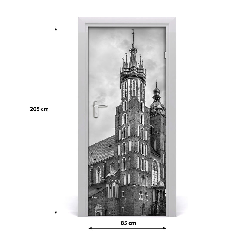 Krakow Poland Door Decal