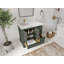 Meuble-lavabo simple 36 po avec plateau en quartz Alys-93720490