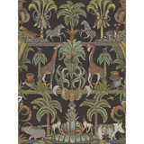 Ardmore-Jabula Afrika Kingdom 33' L x 27" W Wallpaper Roll
