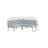 Chesnee 3 Piece Nook Bench Set-1175242481