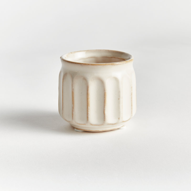 DEZIE MINI POTS, Cream