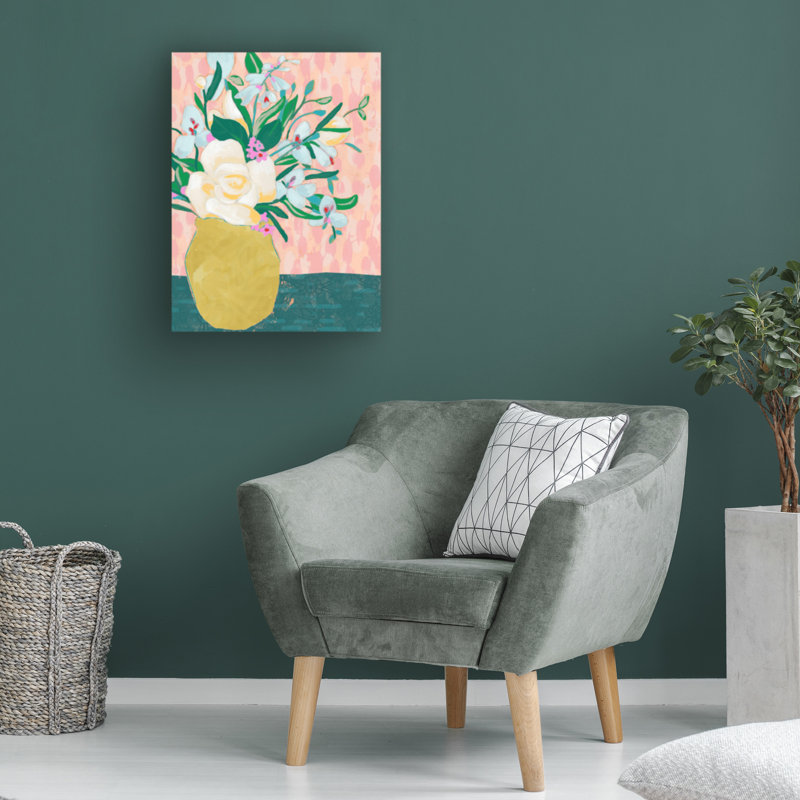 "Ologia Arrangement I "sur un motif bolognique, H 19 po x l 14 po