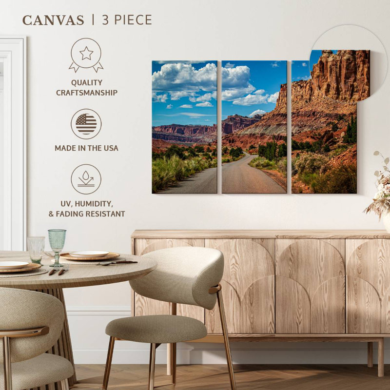 Capitol Reef Park Road, H 28 po x l 45 po