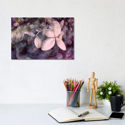 Purple Hydrangea by Judy Stalus - Wrapped Canvas Print