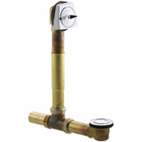 1.5" Trip Lever Leg Tub Drain with Overflow