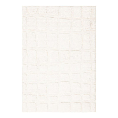 Modern Abstract Checkered Area Rug