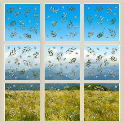 Plants & Flowers Window Decal