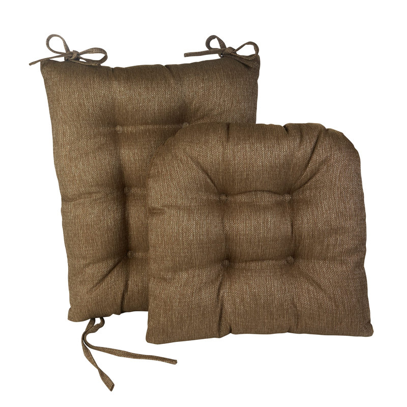 Outdoor 3'' Rocking Chair Seat / Back Cushion, Gold