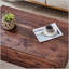 Table basse 39,3 x 23,6 x 12 po en bois aggloméré à grain de bois - Design luxueux, décor de salon parfait avec texture tendance