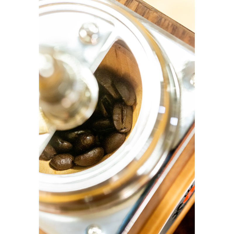 Zassenhaus Montevideo Wood Manual Burr Coffee Grinder
