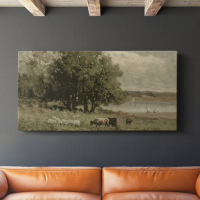 Série paysage - DCCCLxxix - Toile tendue avec châssis - Prêt à être accroché