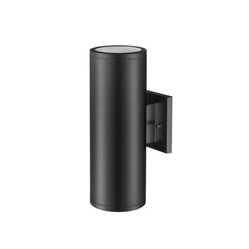 Kaylonie 2 Light 13" Tall Outdoor Wall Sconce, 12.75" H x 4.75" W x 5.87" D