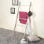 Wood 4 Freestanding Towel Rack-1524971582