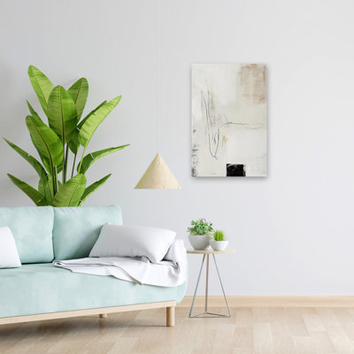 Neutral Balance III Modern Abstract Modern Abstract Expressionism Mixed Media Minimalism