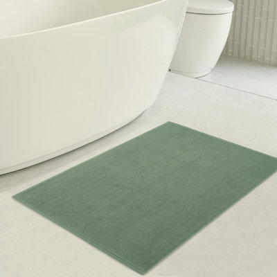 Tapis pour salle de bain 100% coton Chemung