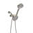 Multi Function Shower , 4.7" Rain Showerhead & 8 Hand Shower, Brushed Nickel Handheld Dual Kit