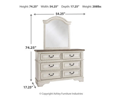 Commode et miroir Realyn