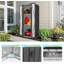 Armoire de rangement extérieure imperméable avec tablettes-959150442