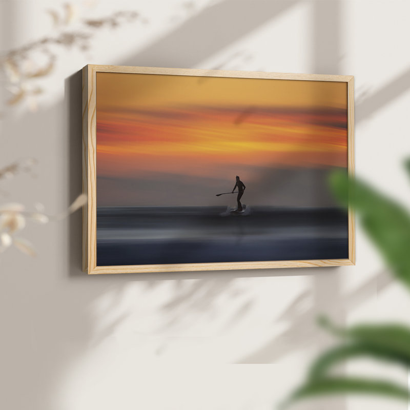 «Lone Rider», reproduction encadrée, Naturel, H 16 po x l 20 po