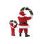 Traditions de Noël Merry Merry Santa 12 po