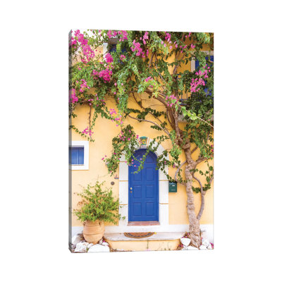 Typical Greek House by Matteo Colombo - Wrapped Canvas Print