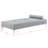 Daizy Bed Frame, Sofa Bed with Pillow, Upholstered Bed