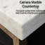 Free Standing Wall Mounted Single Double With Marble Top